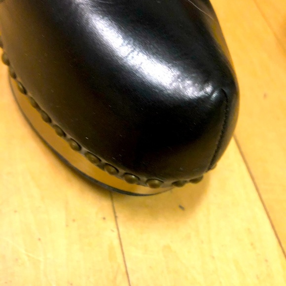 Prada studded platform sling back shoe 39 - Picture 2 of 6